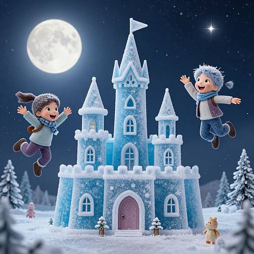 Magical Toys Building Dream-Fortresses