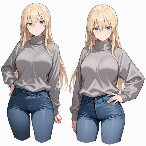 Bismarck from Kancolle in Casual Style