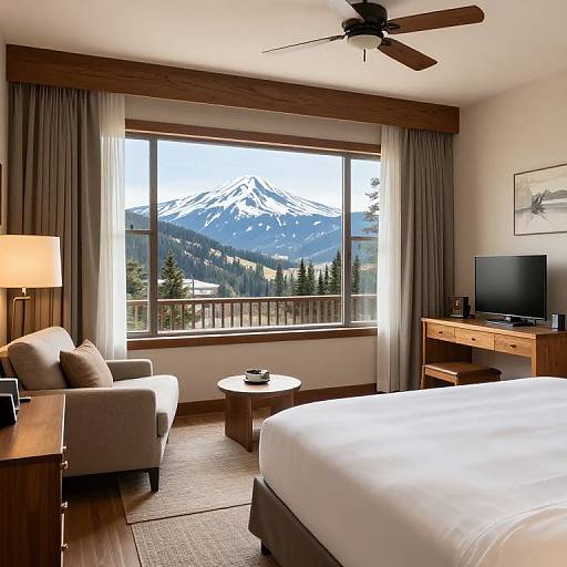 Cozy Mountain View Room
