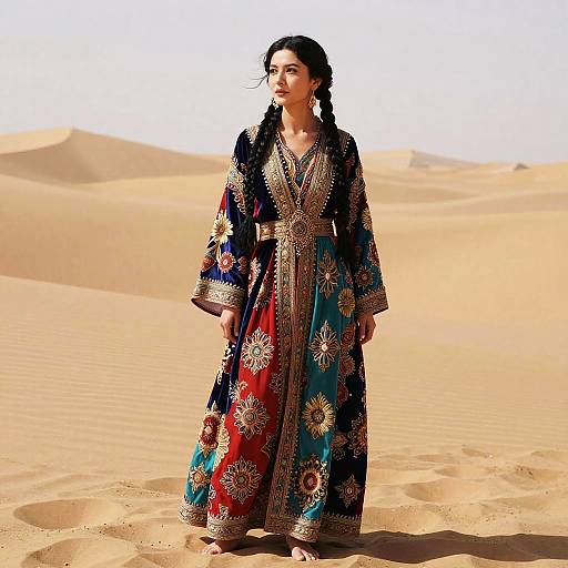 Hyper-Realistic Desert Nomad Portrait