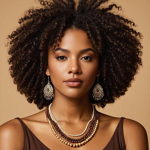 Elegant Portrait of a Confident Woman