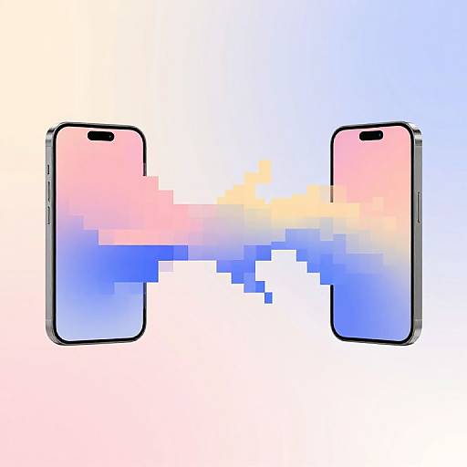 Abstract Digital Pictureswap Art