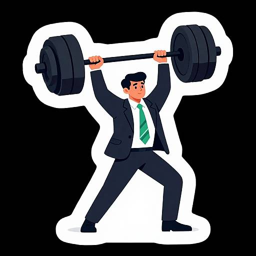 Strength and Determination Eco Sticker