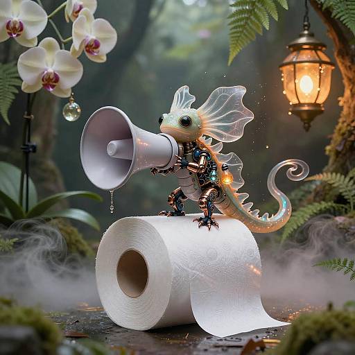 Megaphontron Alchemist Automaton in Orchid Glade