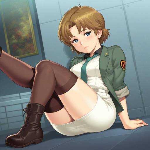 Illustration of Aida kensuke, neon genesis evangelion in the style of Maou alba