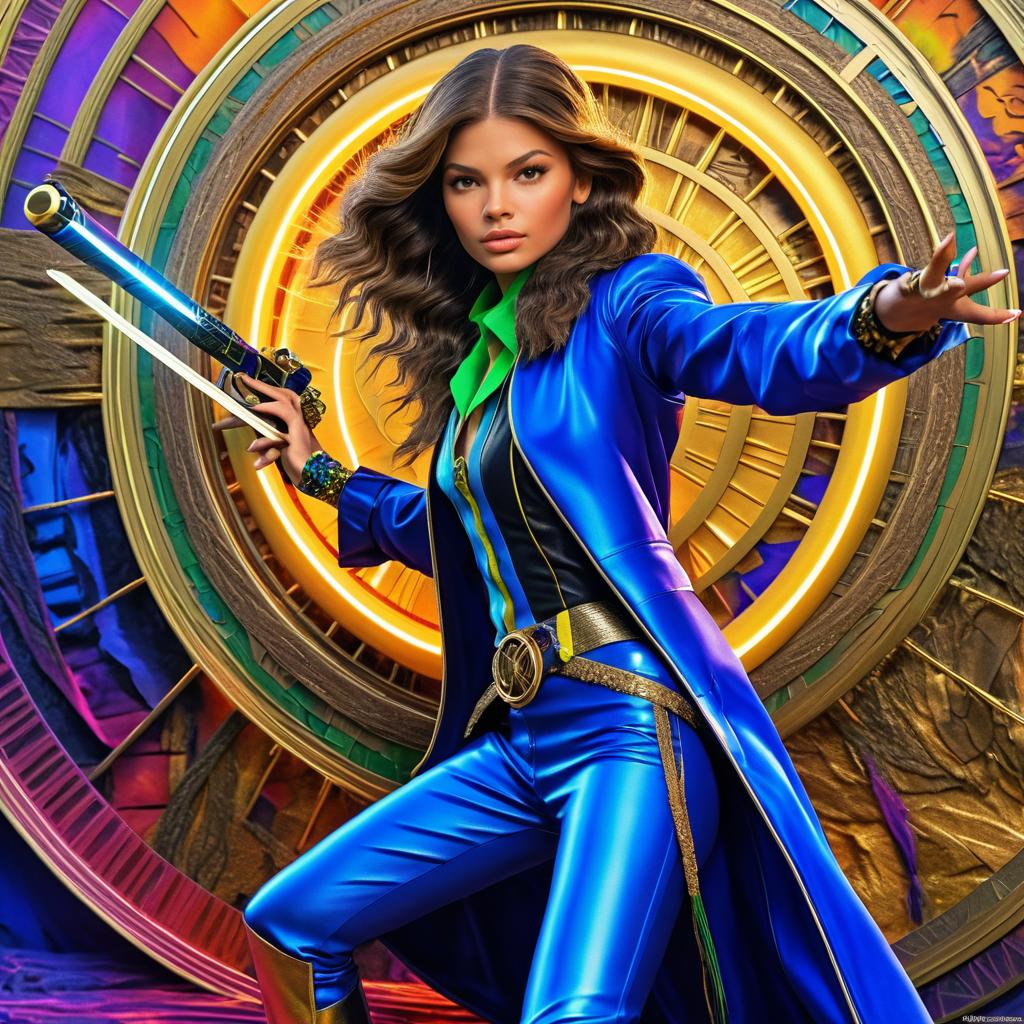 Zendaya as a Time-Traveling Rogue