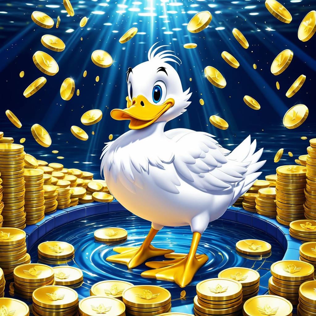 Scrooge McDuck's Joyful Gold Dive