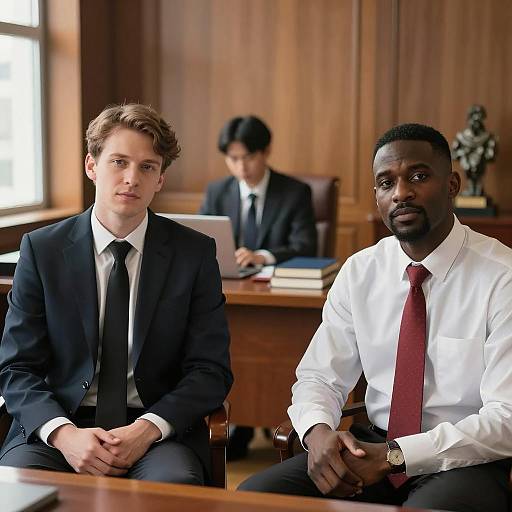 Men in Office: A Moment of Unity