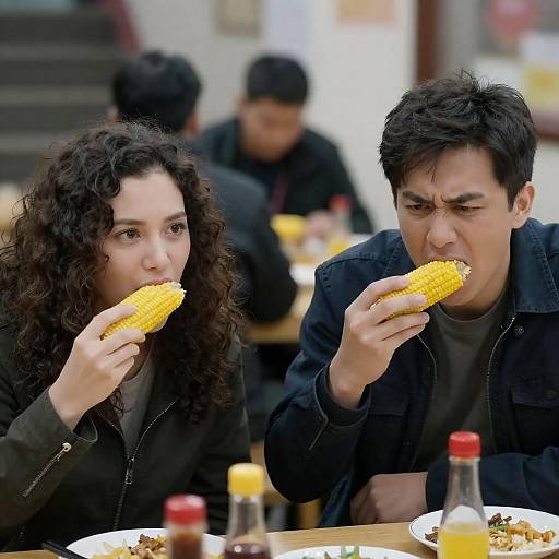 Intense Corn on the Cob Moment