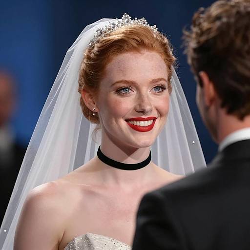 Romantic Engagement in Blue Lighting