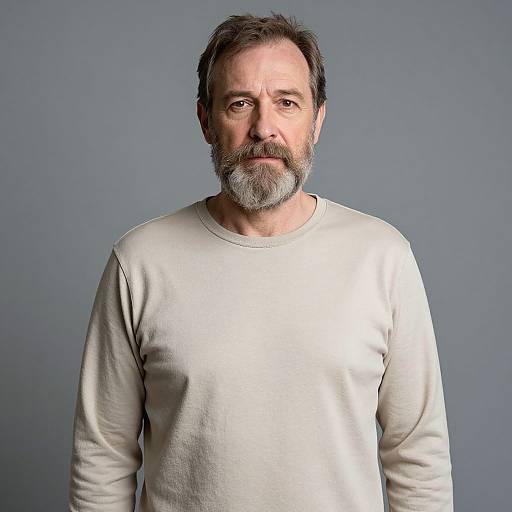 Middle-Aged Man in Costume Portrait