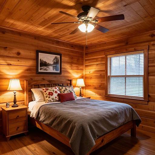 Rustic Cozy Cabin Interior Design
