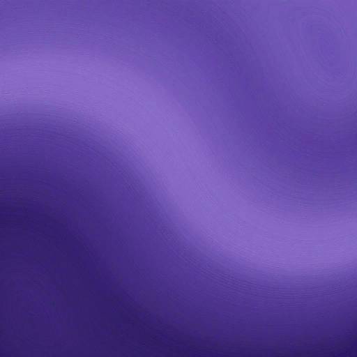 Abstract digital artwork featuring smooth, flowing waves of deep and vibrant purple shades, creating a sense of motion and depth.