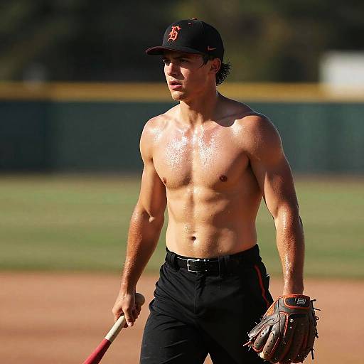 Max Muncy Outdoor Baseball Training