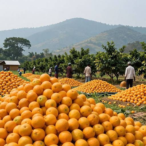 Golden Oranges Showcase Chitwan's Bounty