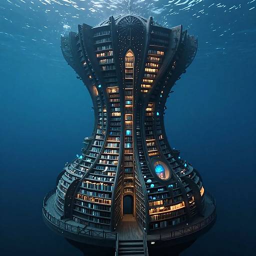 Bioluminescent Oceanic Library