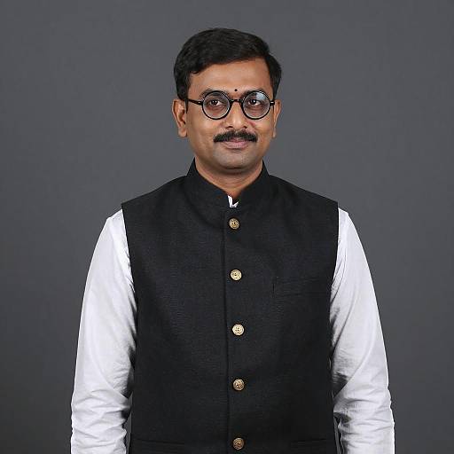 Traditional Bengali Man Portrait Art