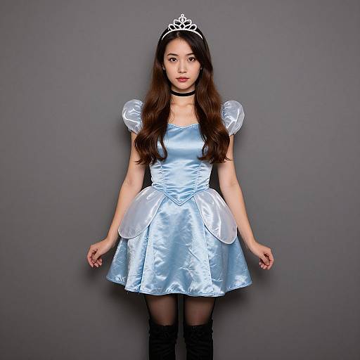 Cinderella Halloween Costume Solo Girl