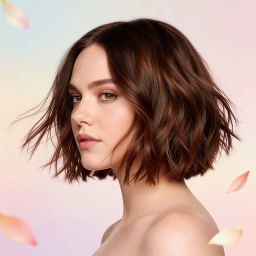 Surreal Kat Dennings Layered Bob
