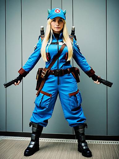 Cosplay photo of gunner (sekaiju). Costume clothes