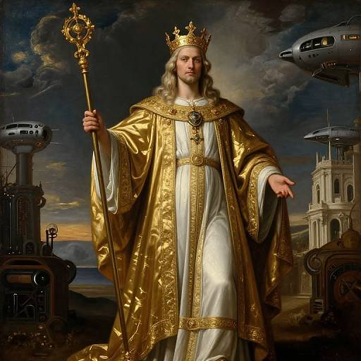 Galactic Emperor in Renaissance Sci-Fi