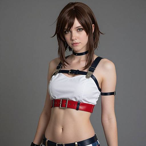 Realistic Sexy Risa Aoyanagi Cosplay