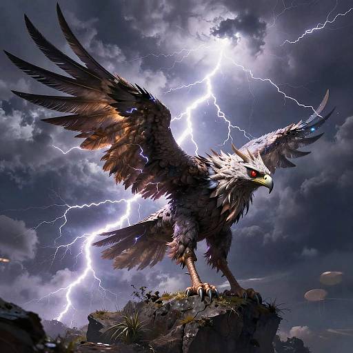 Storm Griffin Digital Painting