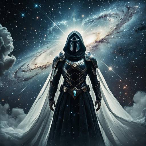 Cosmic Guardian in Ethereal Armor