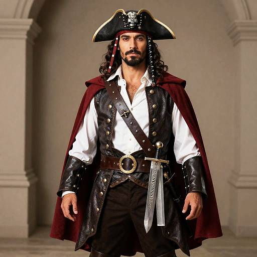 Mighty Musketeer Pirate Costume