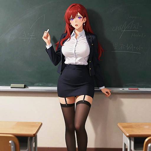 Intricate Masterpiece of a Classroom Scene