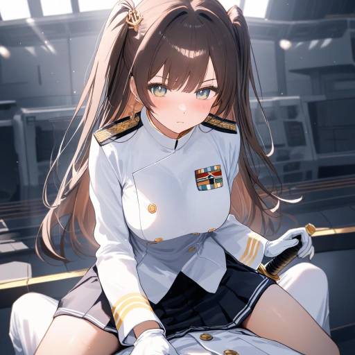 Stern Cowboy Shot of Admiral Kancolle