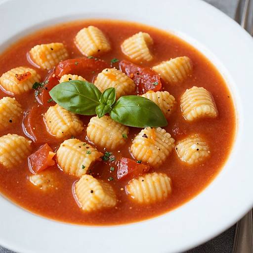 Tomato Gnocchi Florentine Soup Recipe