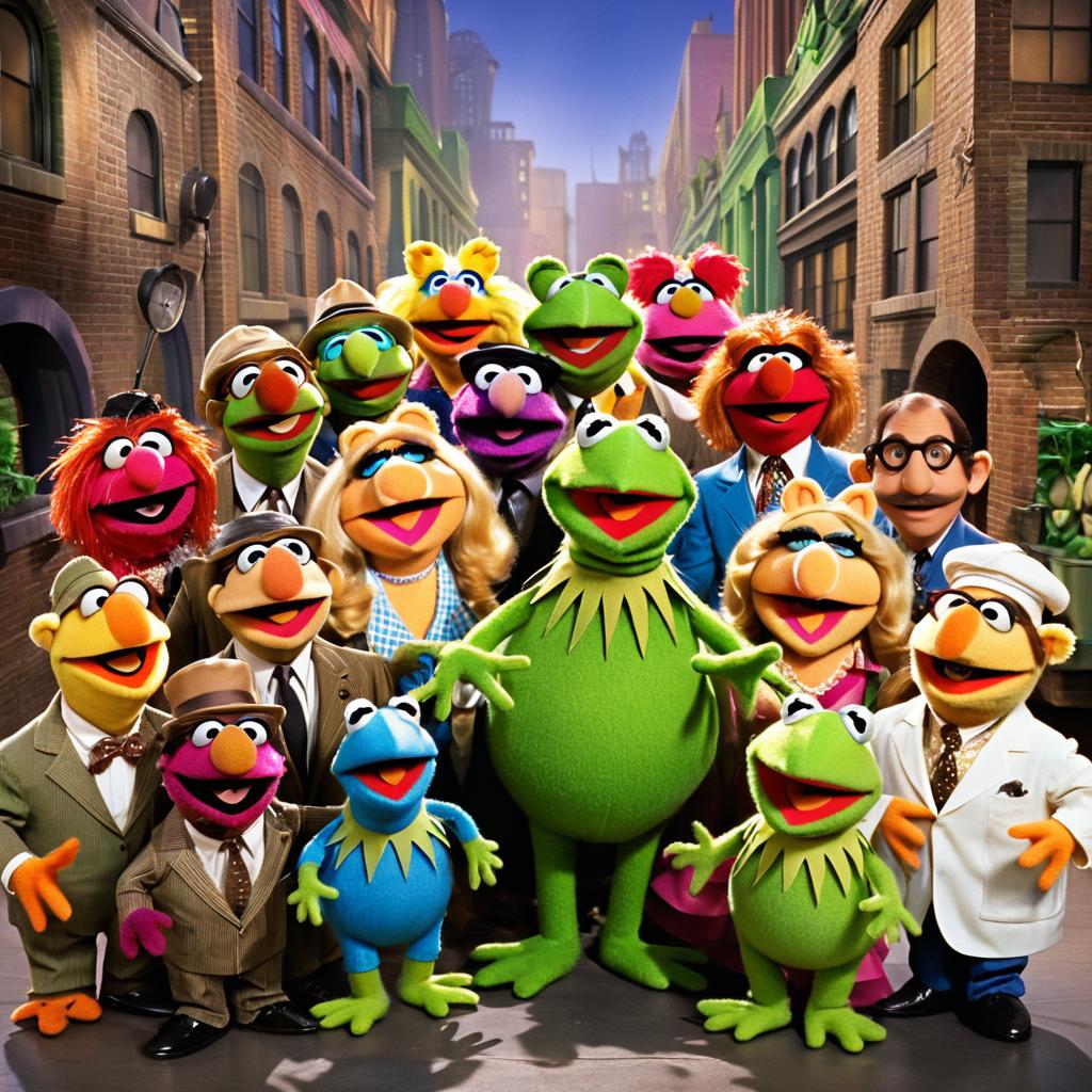 Muppet Cast in Little Shop of Horrors