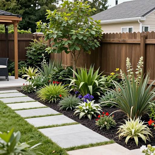 Medium Backyard Landscaping Ideas