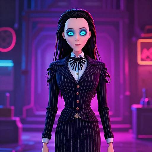 Retro Edward Scissorhands Street Style