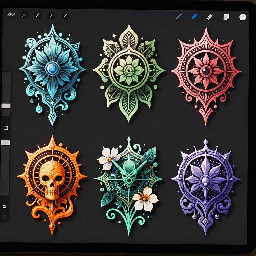 Digital Tattoo Art Concept Generator