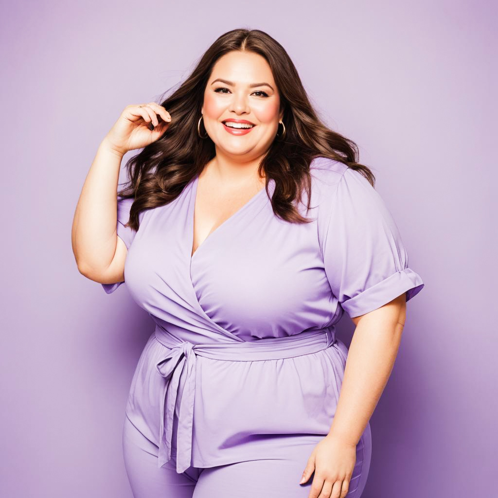 Curvy Confidence in Lilac Studio