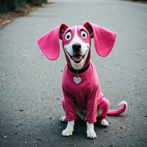 Courage the Cowardly Dog Cosplay Costume