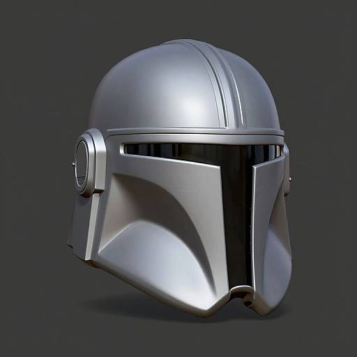 Mandalorian Helmet STL Model
