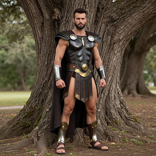 God Ares Male Warrior Costume