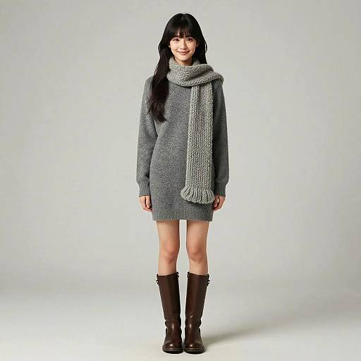 Realistic Portrait of Girl in Capelet