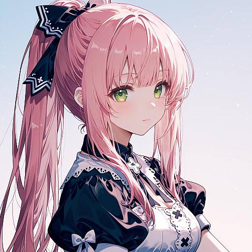 Illustration of Hana (pangya), pangya in the style of Migolu