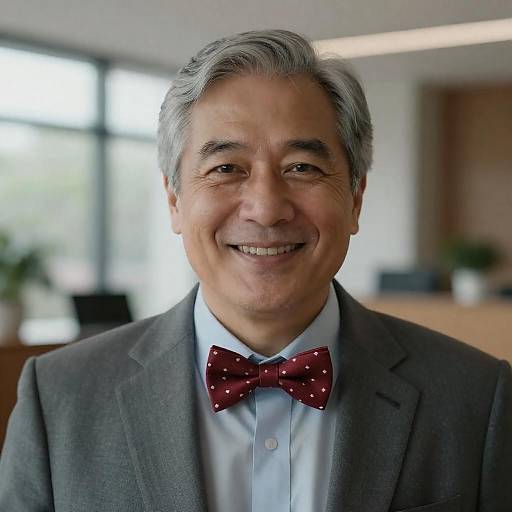 Friendly Middle-Aged Man Portrait