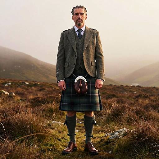 Misty Highland Four-Strand Braid Editorial