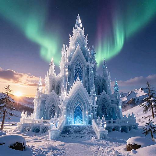 Enchanted Winter Ice Palace