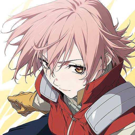 Illustration of Haruhara haruko, flcl in the style of Hashimoto takashi