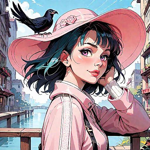 Iwakura Lain Urban Close-Up Portrait