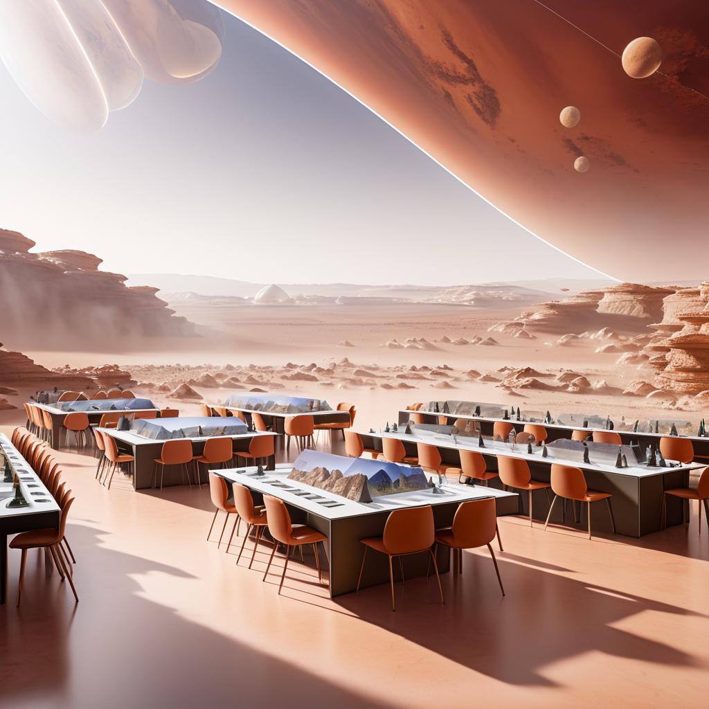 Educational Symposium on Mars in 8K