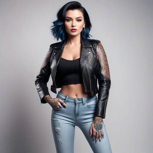 Stylish Woman in Glamour Photography