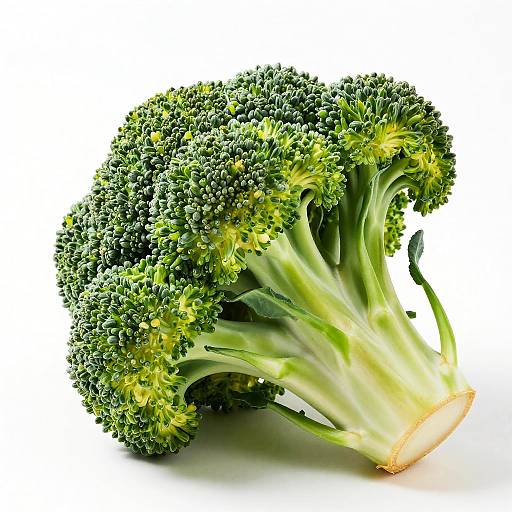 Fresh Green Broccoli Close-Up Photo